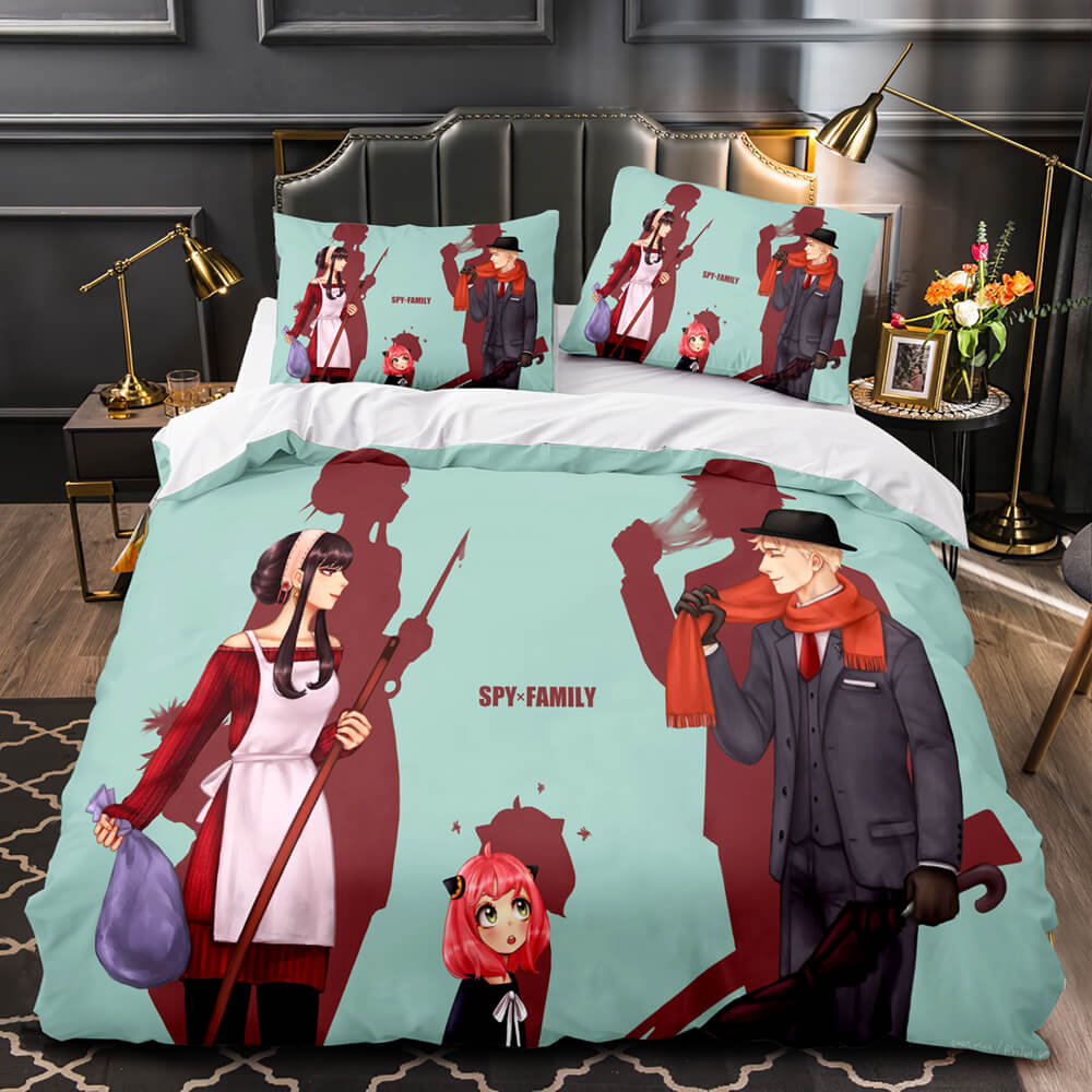 Juego de cama con funda de edredón y relleno Comics SPY×FAMILY 2022