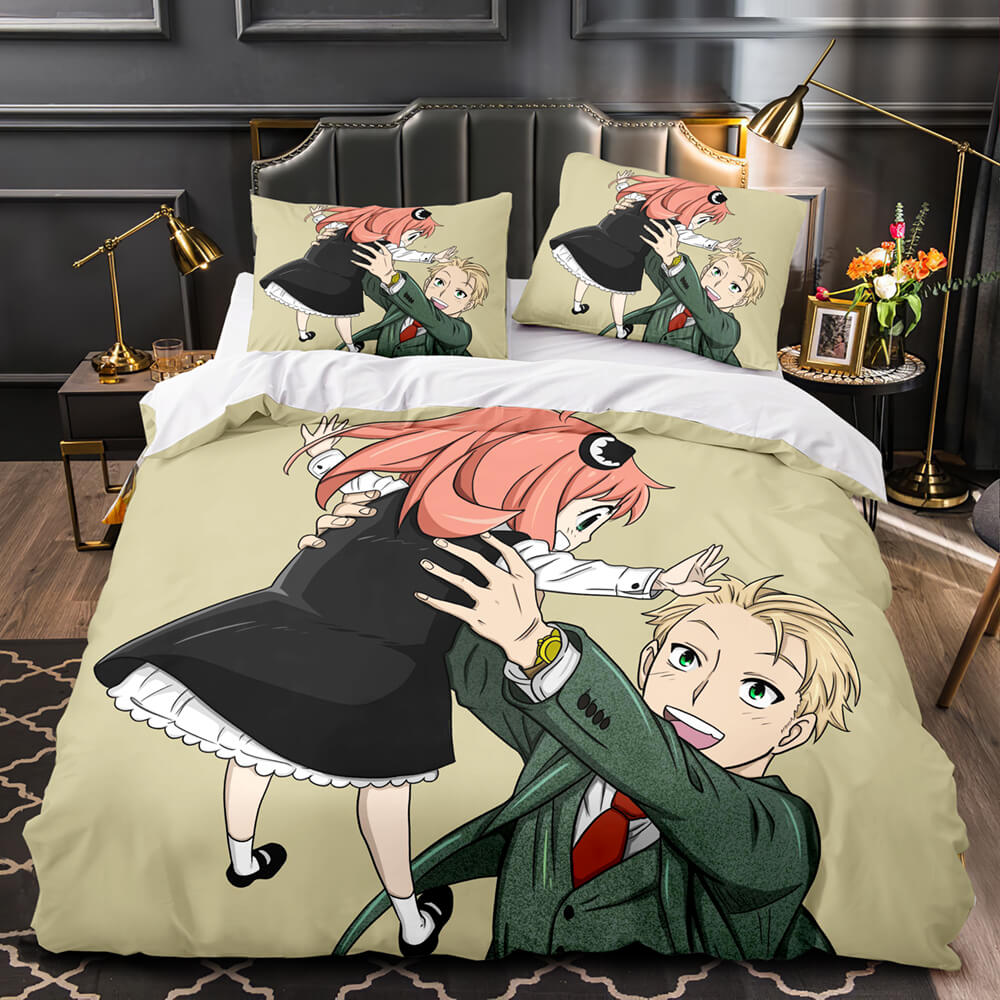 Juego de cama con funda de edredón y relleno Comics SPY×FAMILY 2022