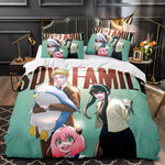 Juego de cama con funda de edredón y relleno Comics SPY×FAMILY 2022