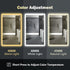 Compact Edge Glow LED Bathroom Mirror