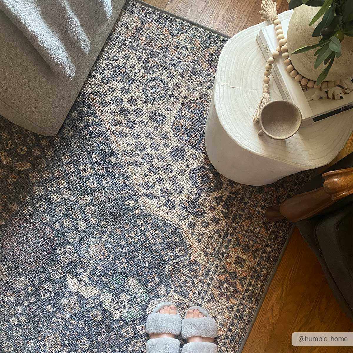 Alfombra lavable antideslizante Seok