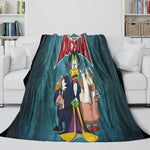 Count Duckula Blanket Flannel Throw Room Decoration