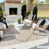 Alfombra para exteriores Anah Cream
