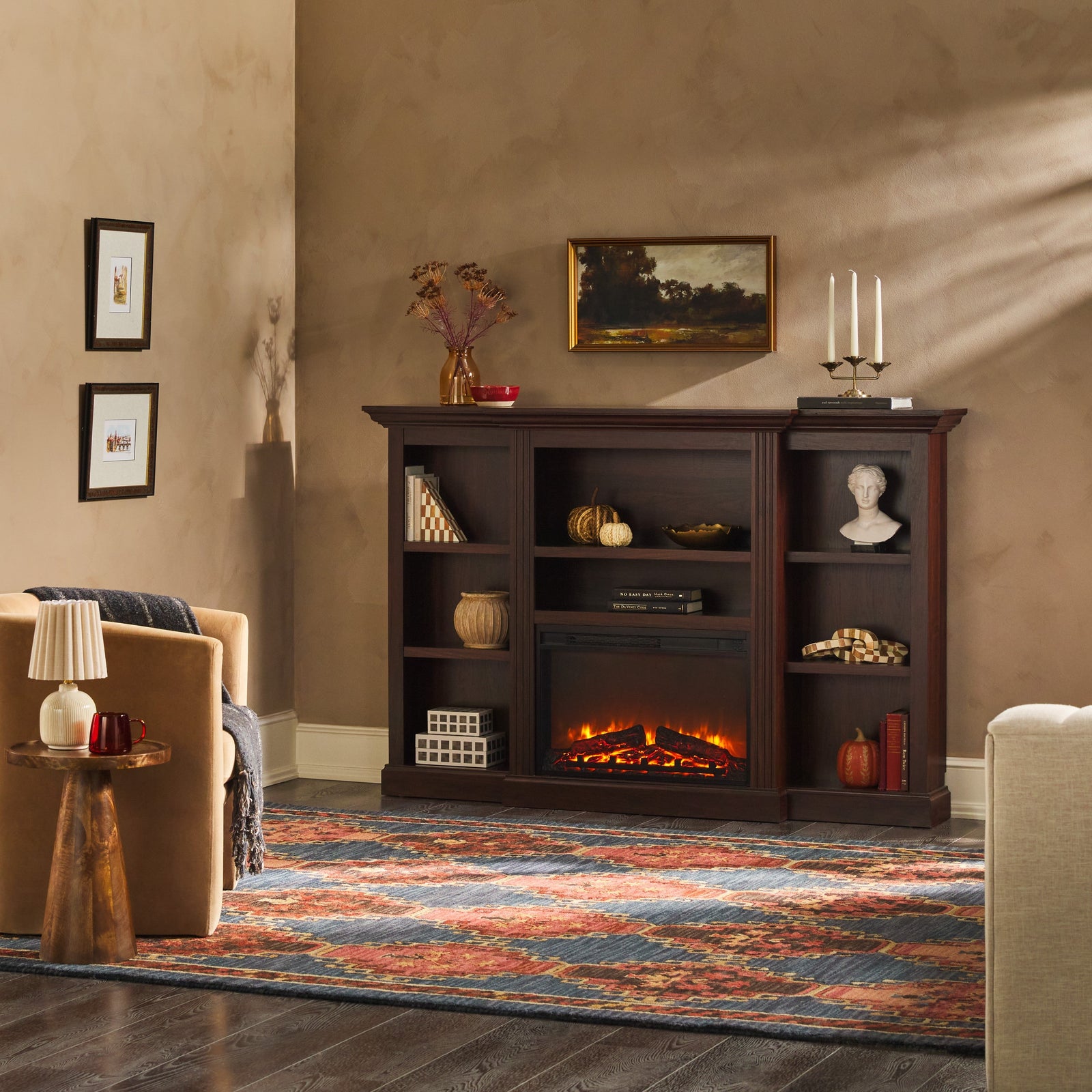 Chimenea eléctrica tradicional Cullen de 70