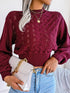 Lightweight Cropped Knit Sweater