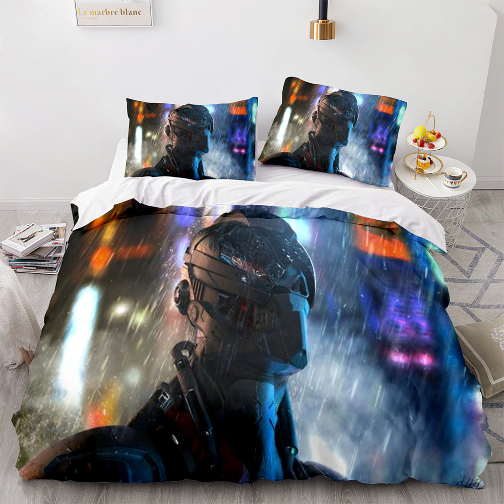 Cyberpunk Bedding Set Quilt Cover Without Filler