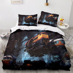 Cyberpunk Bedding Set Quilt Cover Without Filler