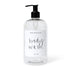 Dispensador de gel de baño de plástico transparente de 16 oz - Marca blanca