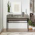 Escritorio y mesa consola Vetti Faux Shagreen