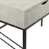 Escritorio y mesa consola Vetti Faux Shagreen