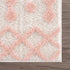 Alfombra de felpa rosa Darva