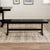 Banco de comedor de madera maciza Millwright