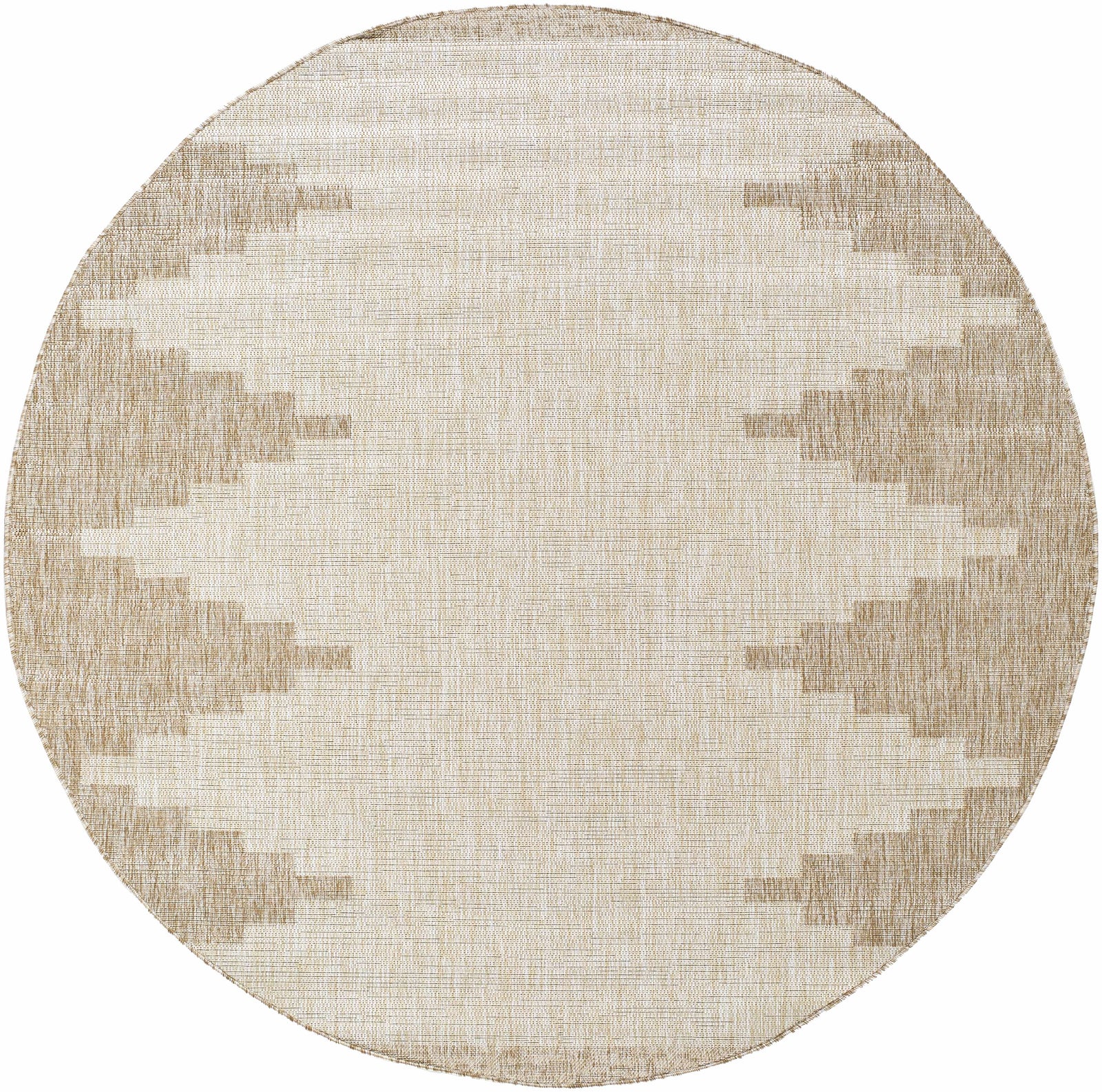 Alfombra beige para interior y exterior Djugun
