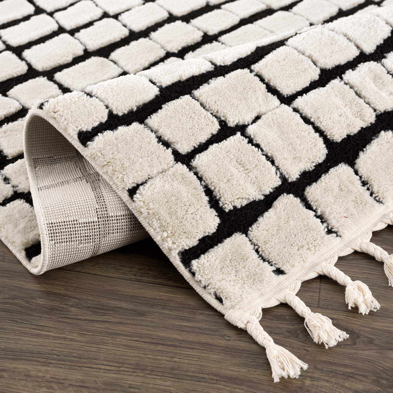 Alfombra de cuadros Teshi