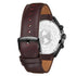 "Dheli" Men`S Leather Band Chronograph Watch