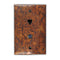 Distressed Light Copper - 1 Phone Jack / 1 Cable Jack Wallplate
