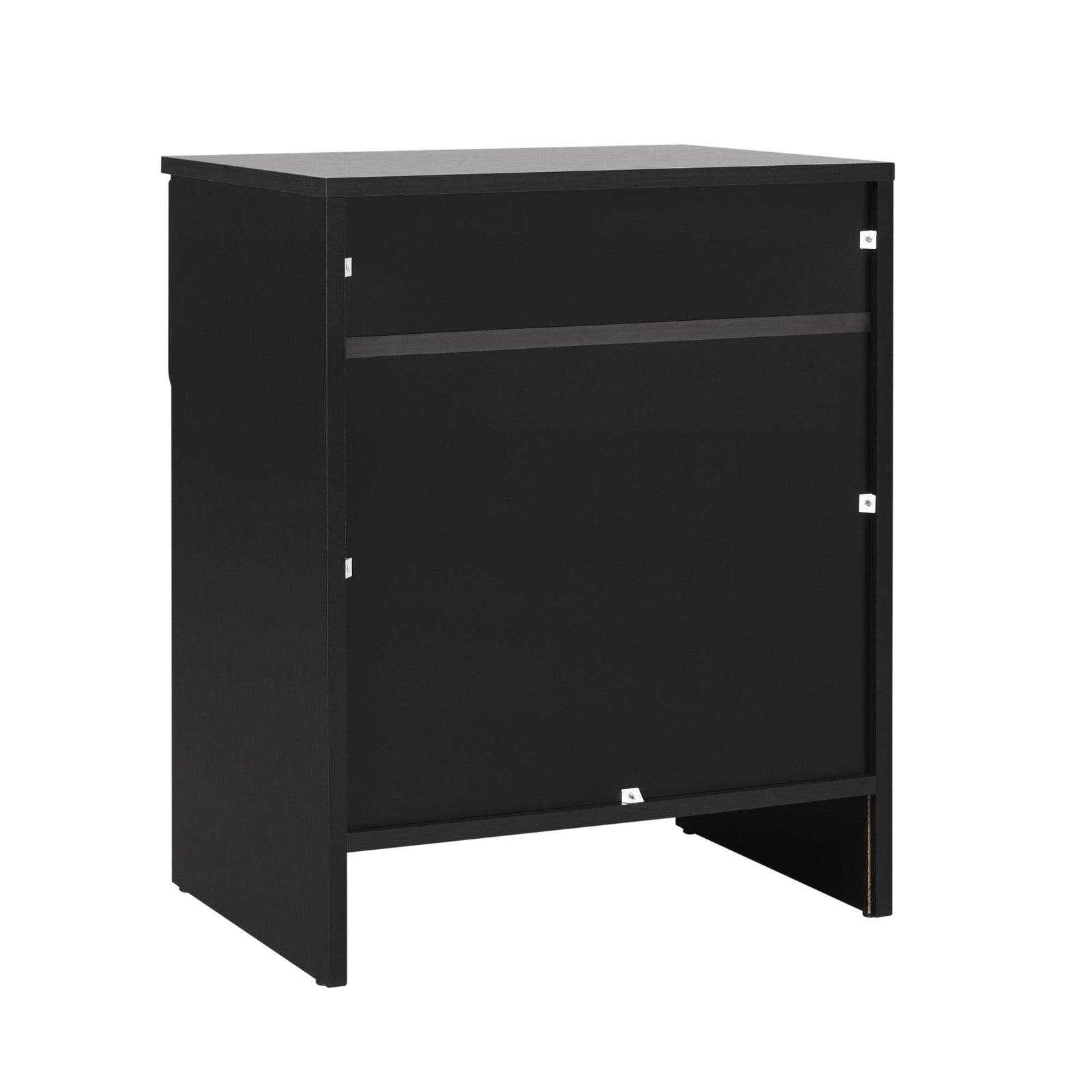 Mesita de noche moderna Domm con 1 cajón