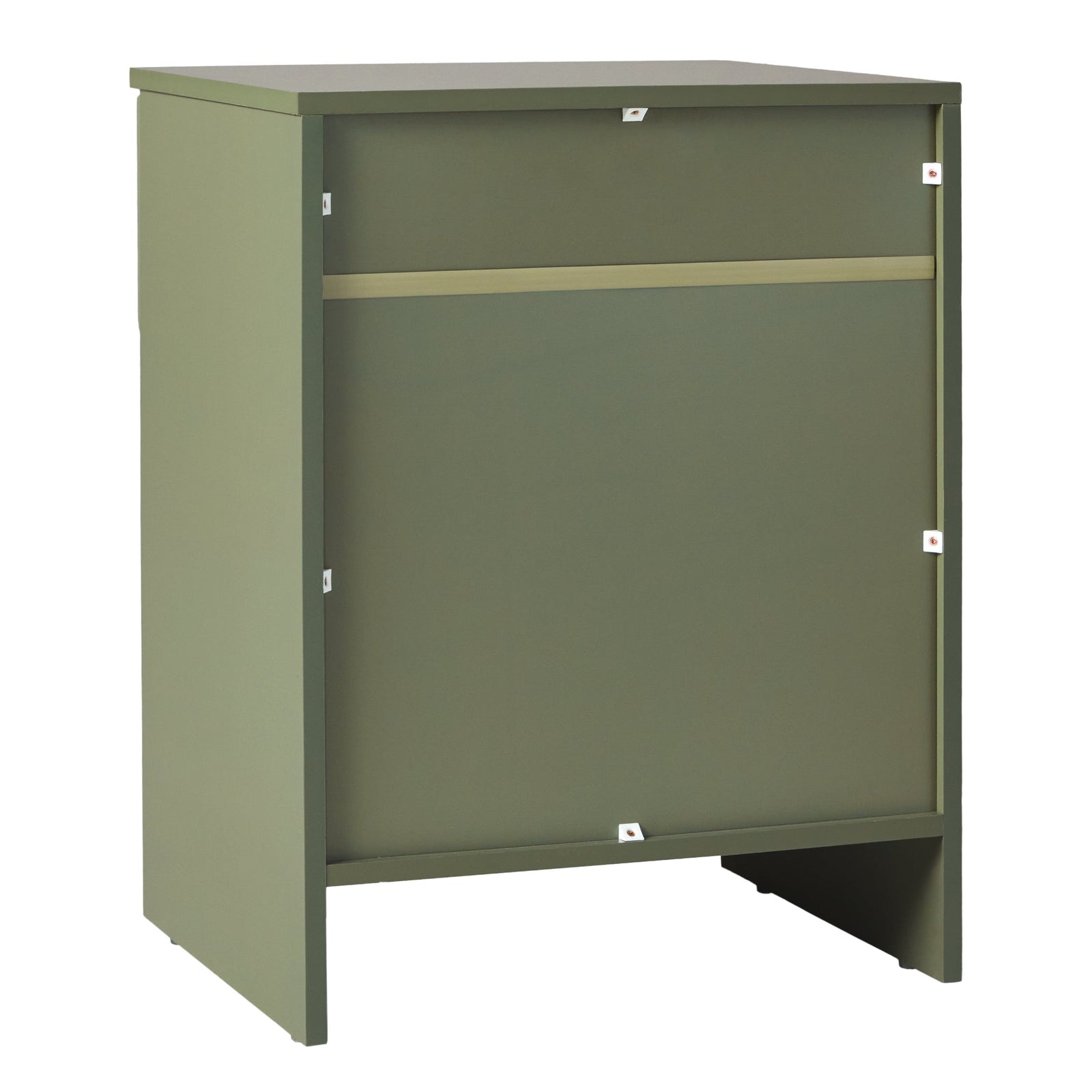 Mesita de noche moderna Domm con 1 cajón