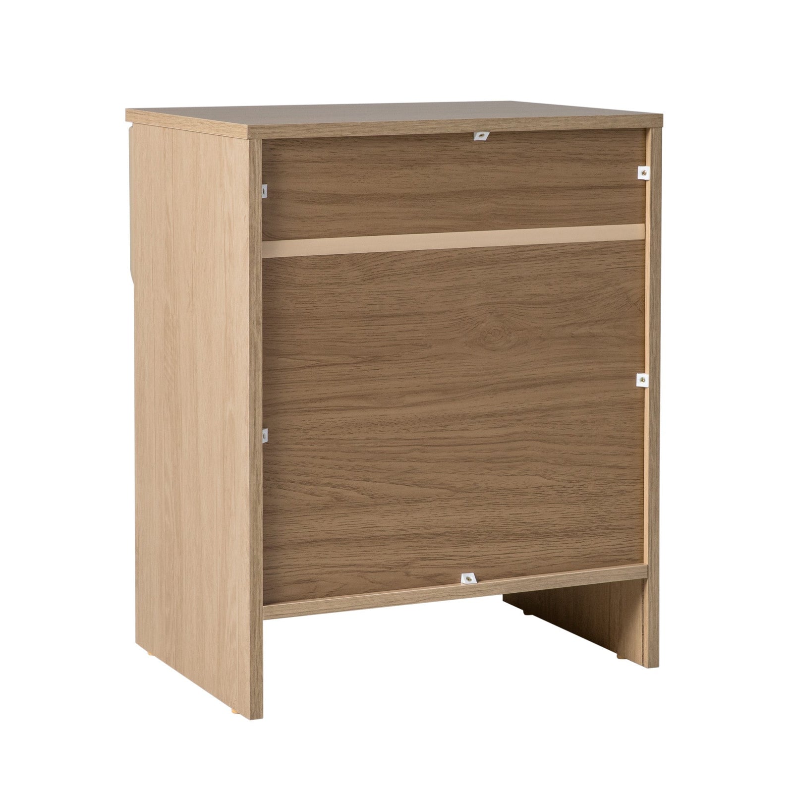 Mesita de noche moderna Domm con 1 cajón