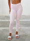 Leggings In Baby Pink