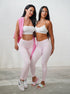 Leggings In Baby Pink