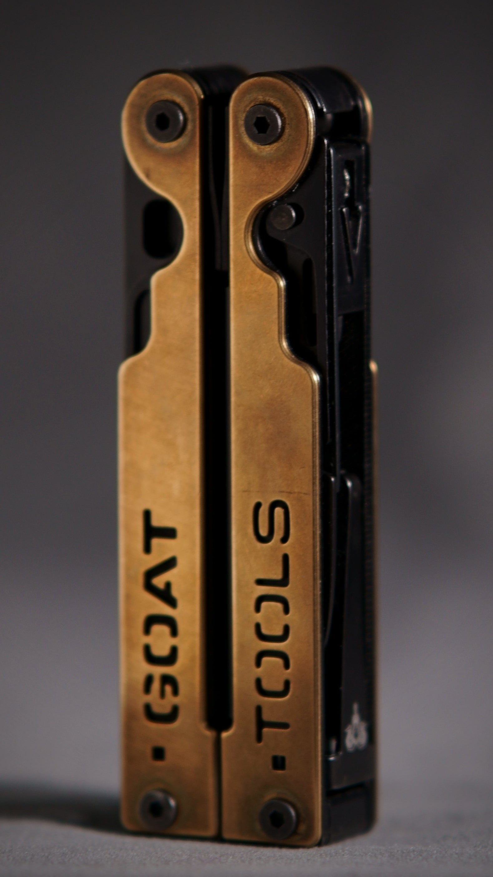 Hot-Swappable Modular Multi Tool - Brass Scales