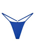 Iced Out G-String In Royal Blue