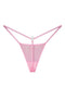Iced Out G-String In Pink