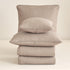 DaDa Bedding Neutral Taupe Beige Sandy Elegant Matelasse Cotton Quilted Bedspread Set (JHW-585)