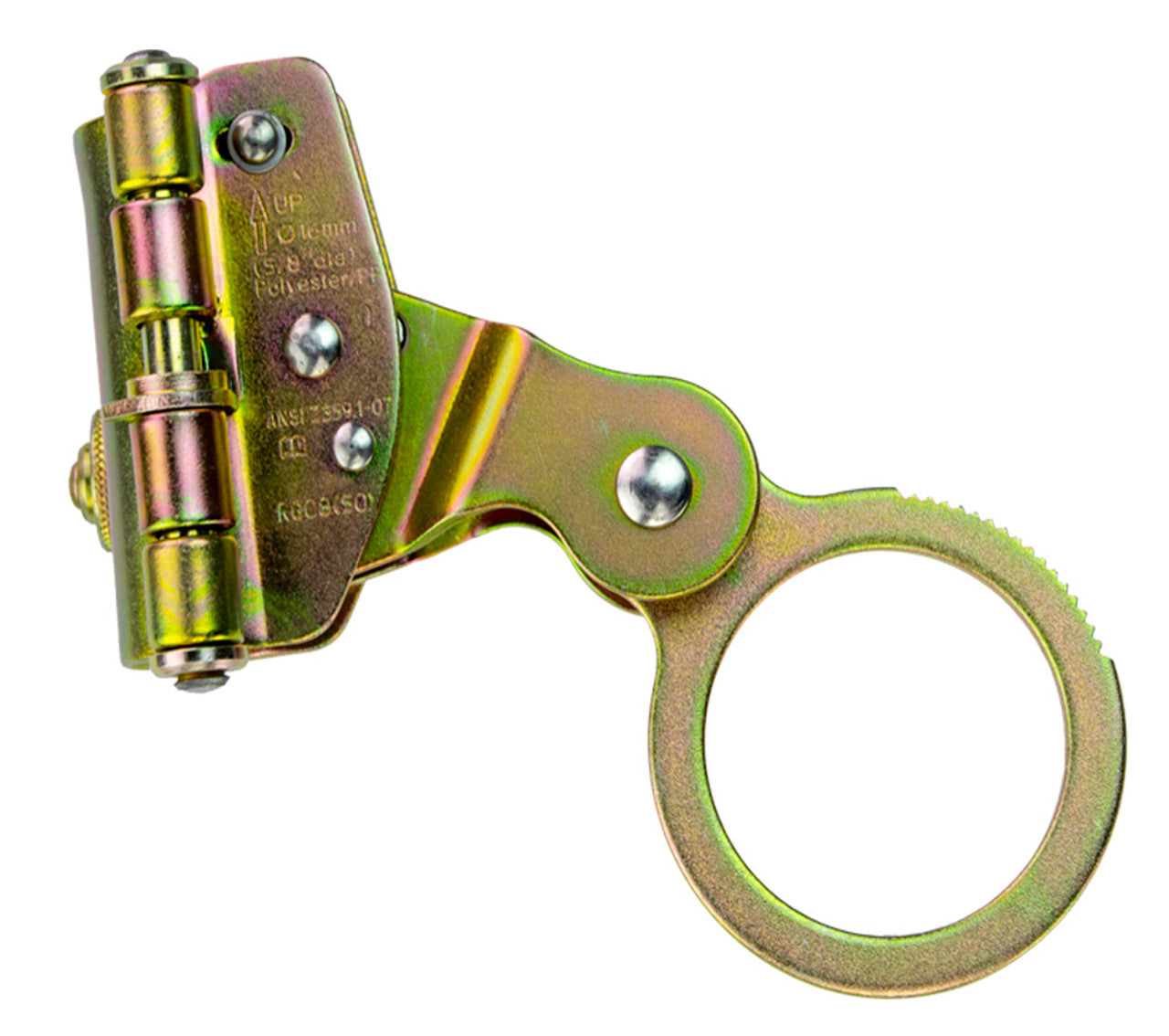 Pinza de cuerda con seguimiento automático RGSS58 de Frontline para cuerda salvavidas de 5/8"