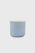 Handmade Porcelain Coffee Cup. Forget-me-Not/Chocolate
