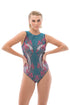 Swans Sleeveless Swimsuit