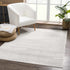 Alfombra azteca Tigri en color marfil y gris 2317 - Oferta