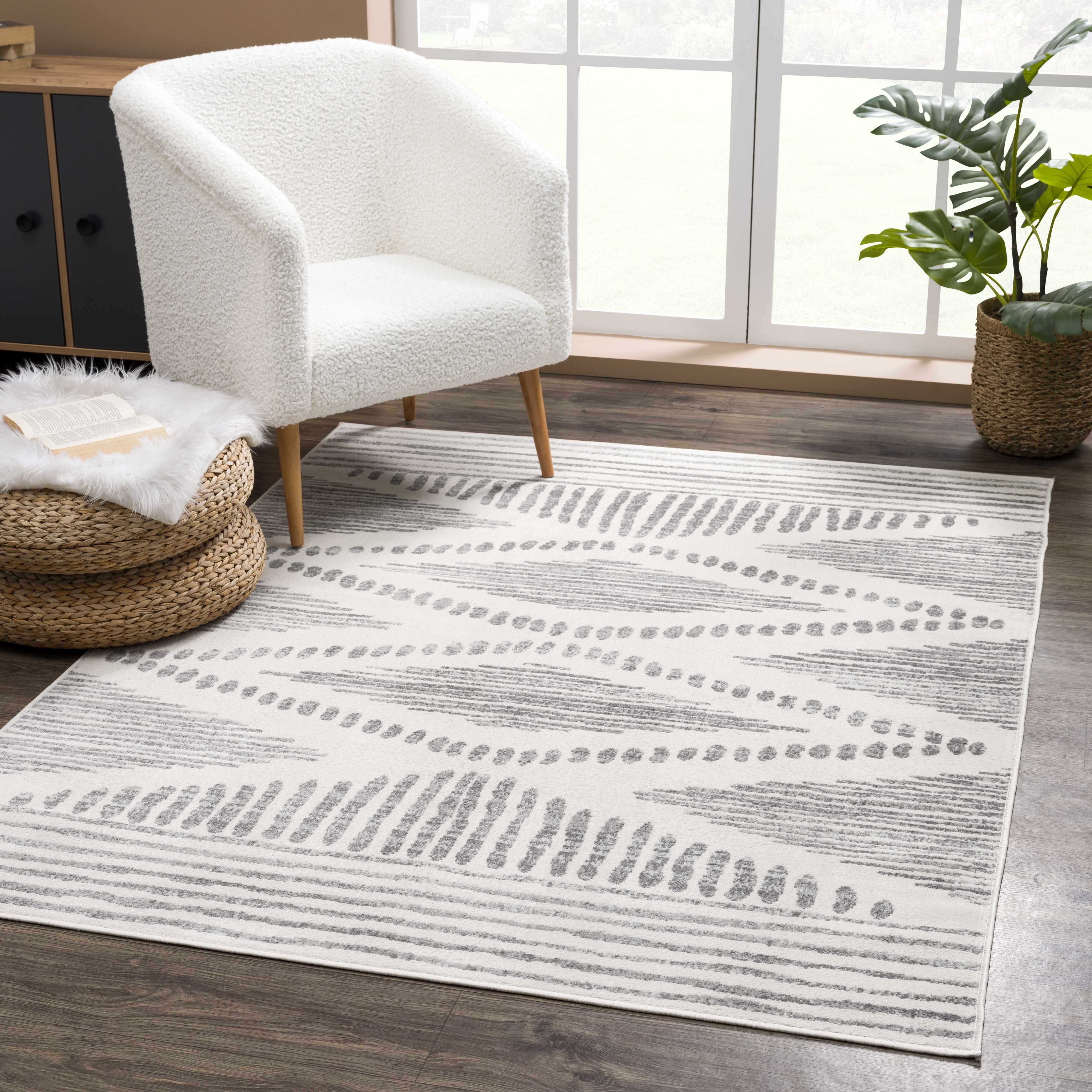Alfombra Tigrisis Marfil 2327