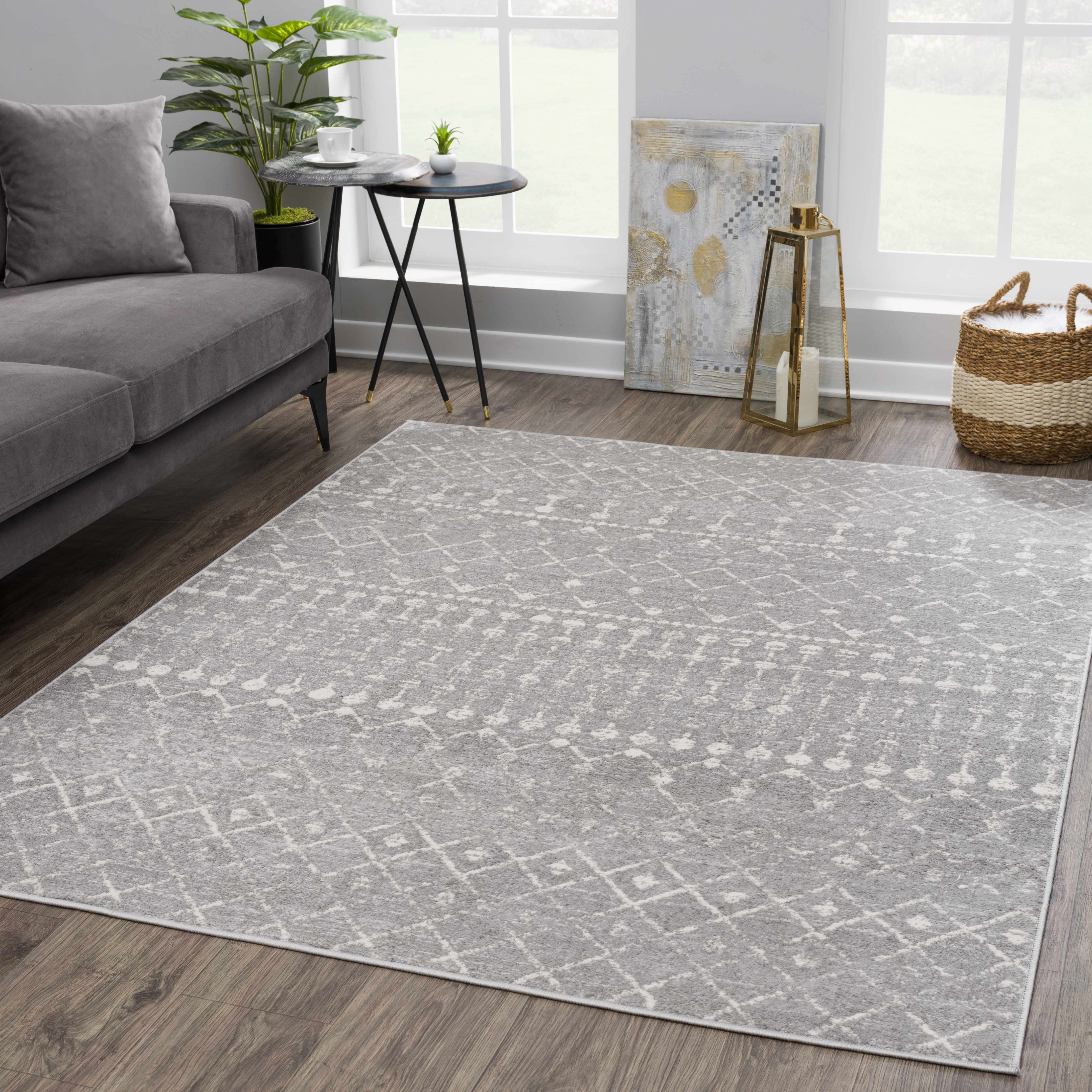 Alfombra Tigrican 2334 Gris Claro - Edición Limitada