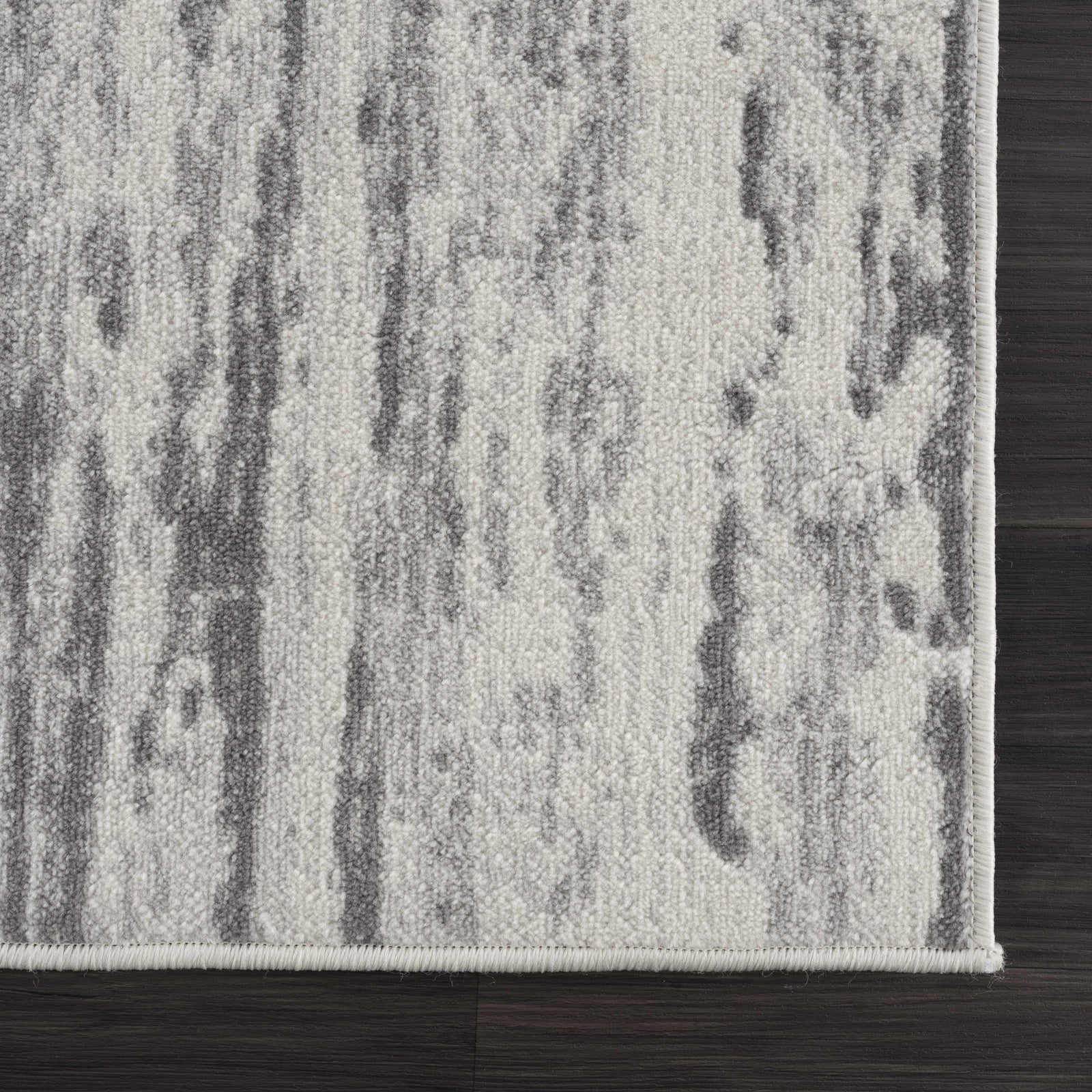 Alfombra abstracta Tigrima 2320 marfil y gris - Promoción