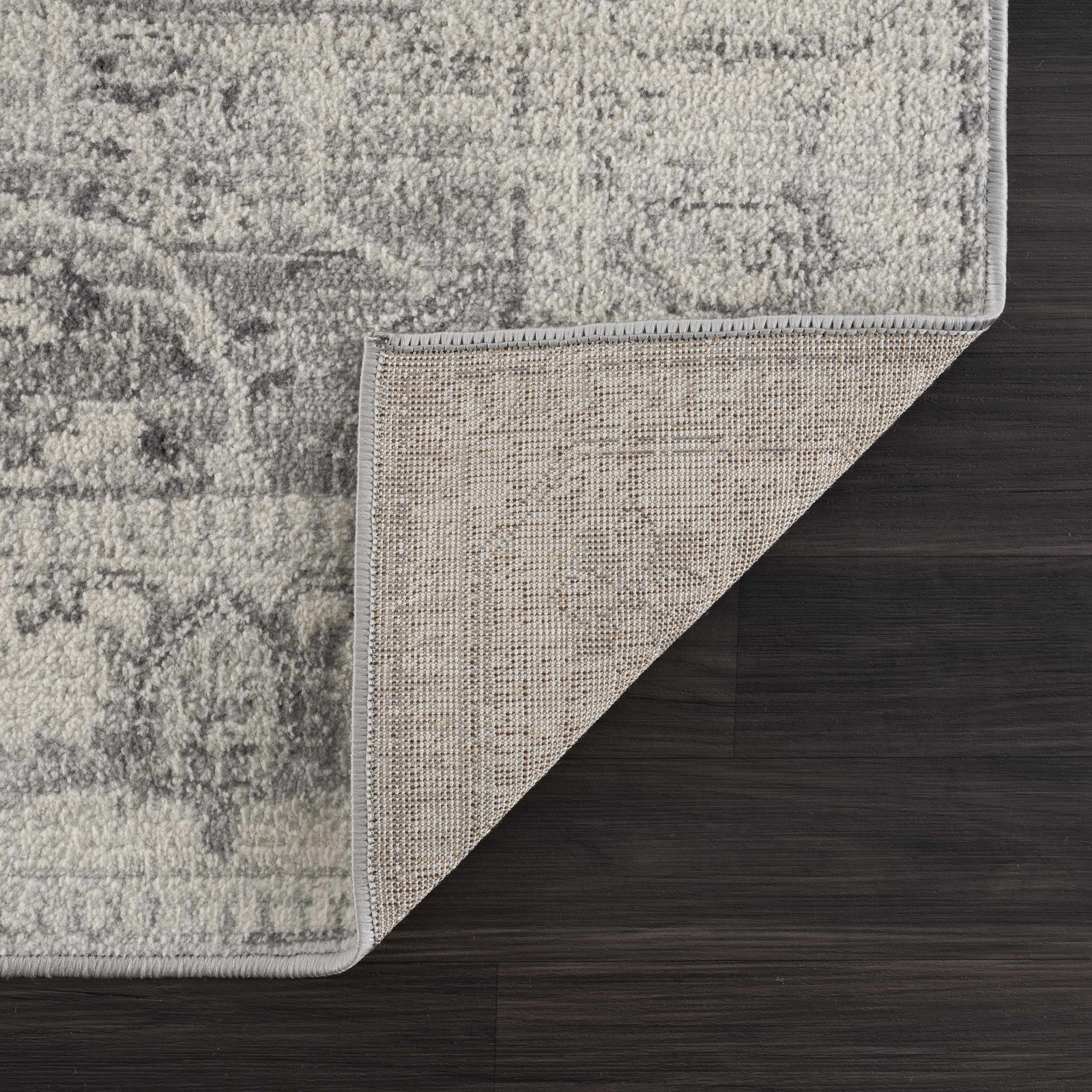 Alfombra Tigried color marfil y gris 2315 - Liquidación