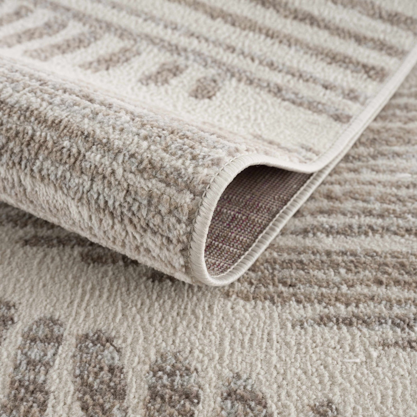 Alfombra beige Tigrisis 2328
