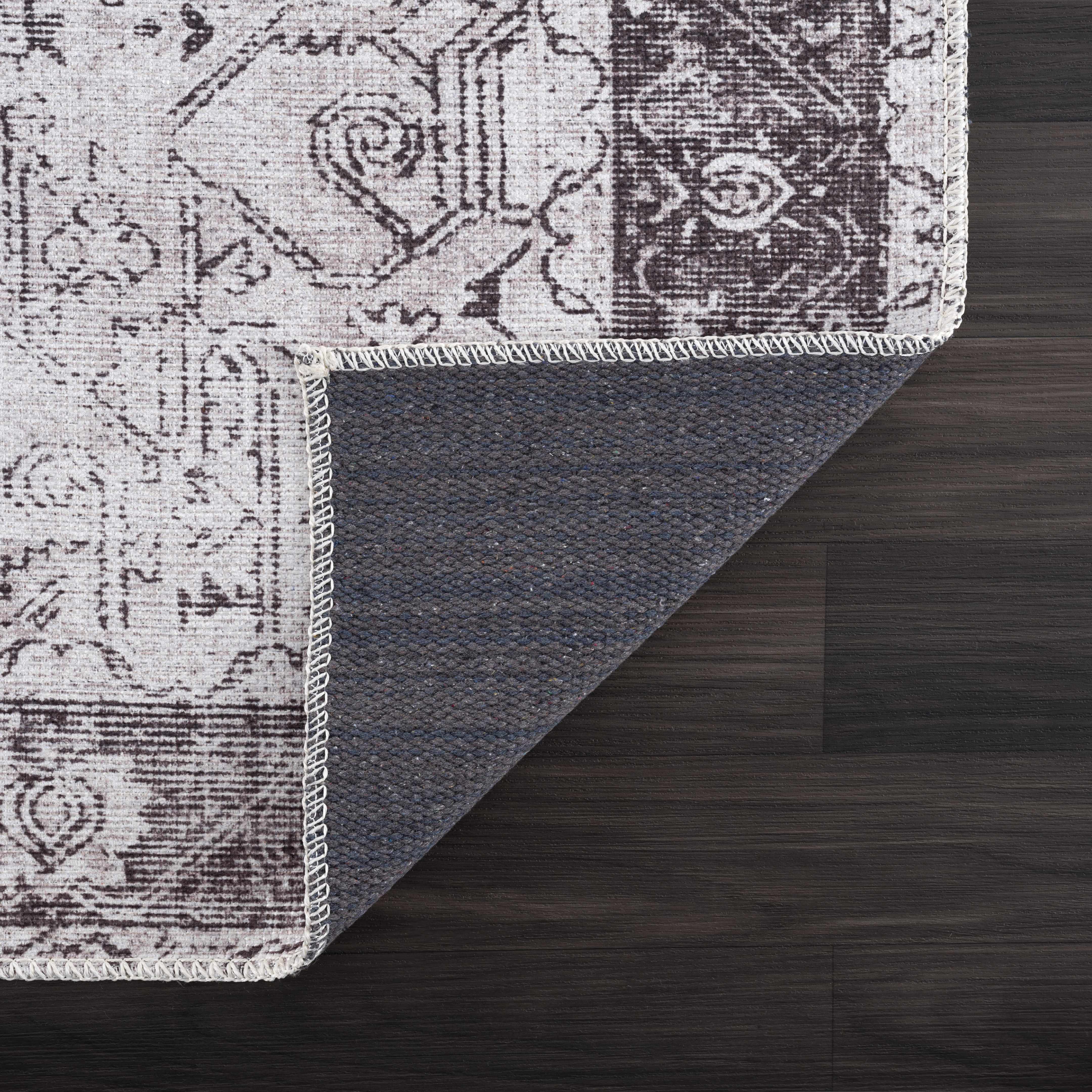 Alfombra lavable negra Rosman - Edición limitada