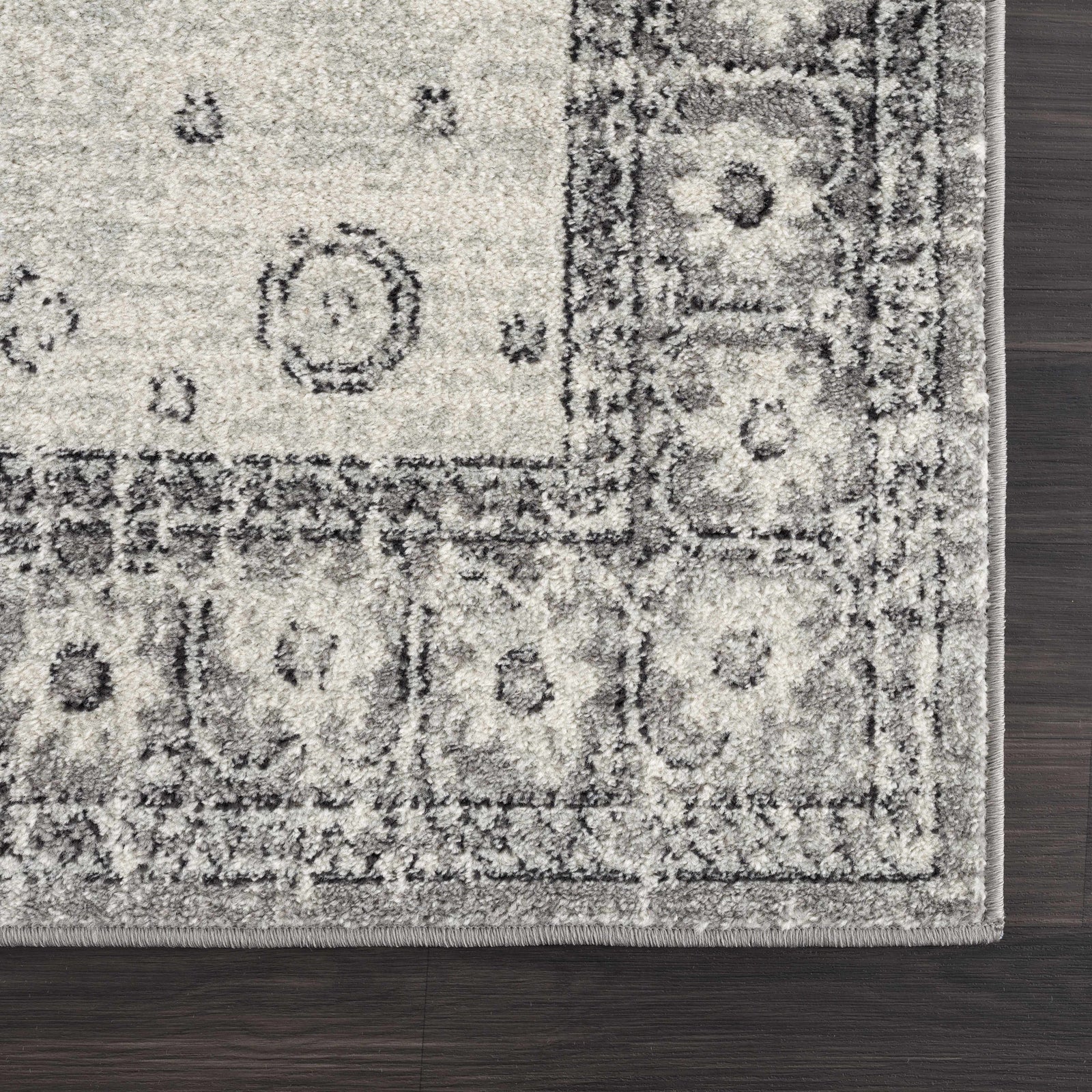 Alfombra gris Marash 4605 - Liquidación