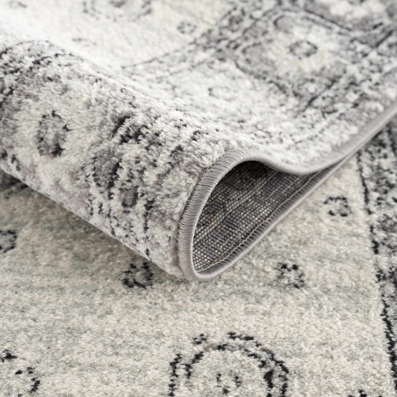 Alfombra gris Marash 4605 - Liquidación