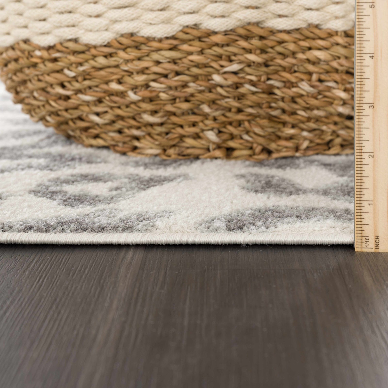 Alfombra con estampado de leopardo Marash KMRSH-4612 - Oferta