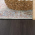 Alfombra lavable vintage Leeston en color crema óxido - Oferta