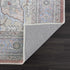 Alfombra lavable con medallón Bagamanoc marrón - Liquidación