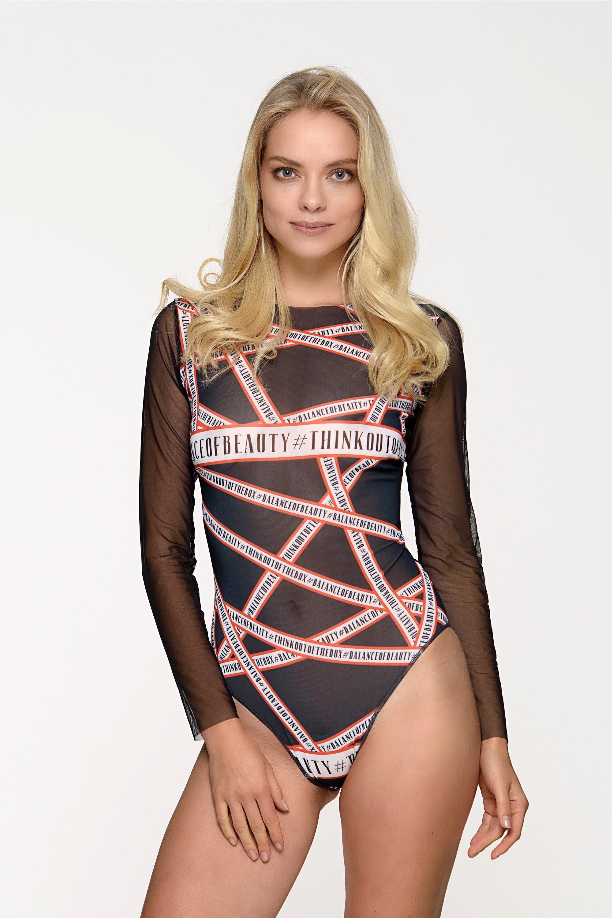 Think Out Of The Box Swimsuit With Sleeves