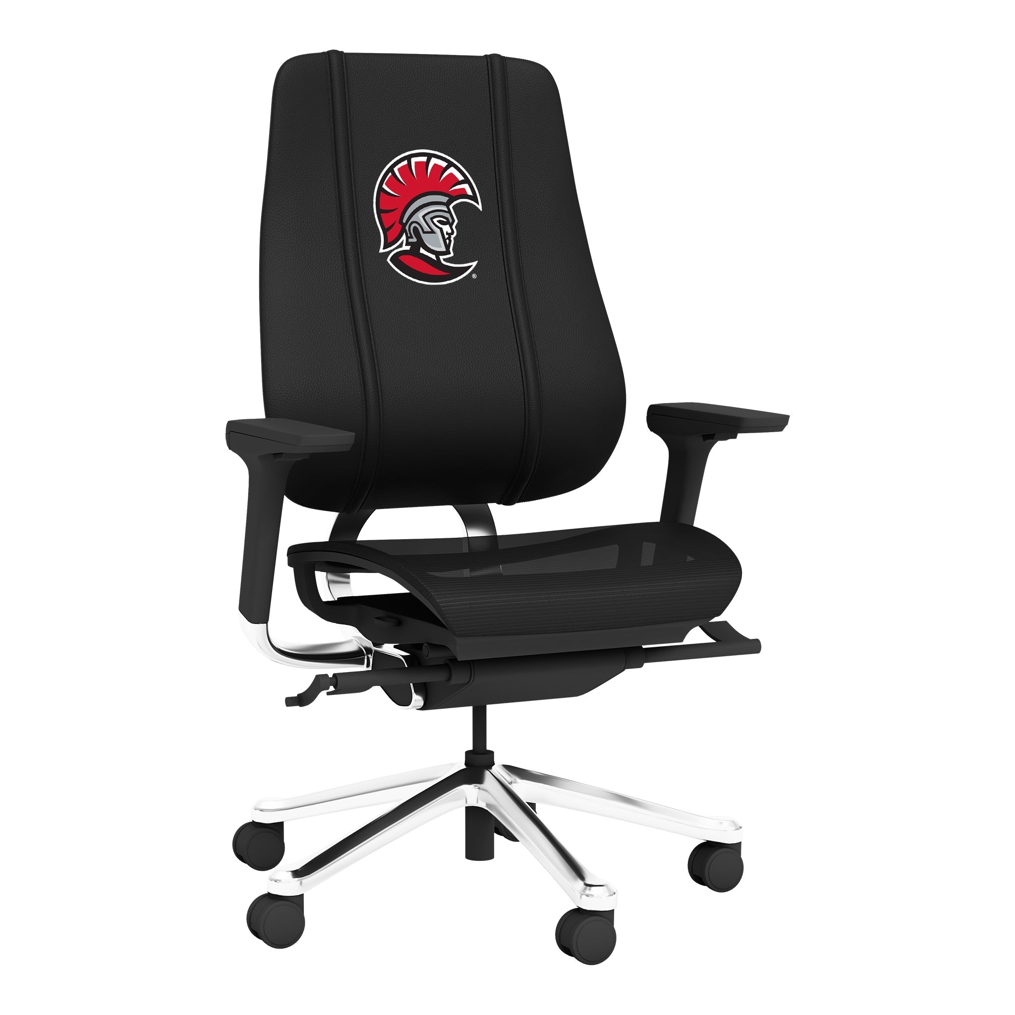 Silla gaming PhantomX Mesh con el logotipo de los Spartans de la Universidad de Tampa