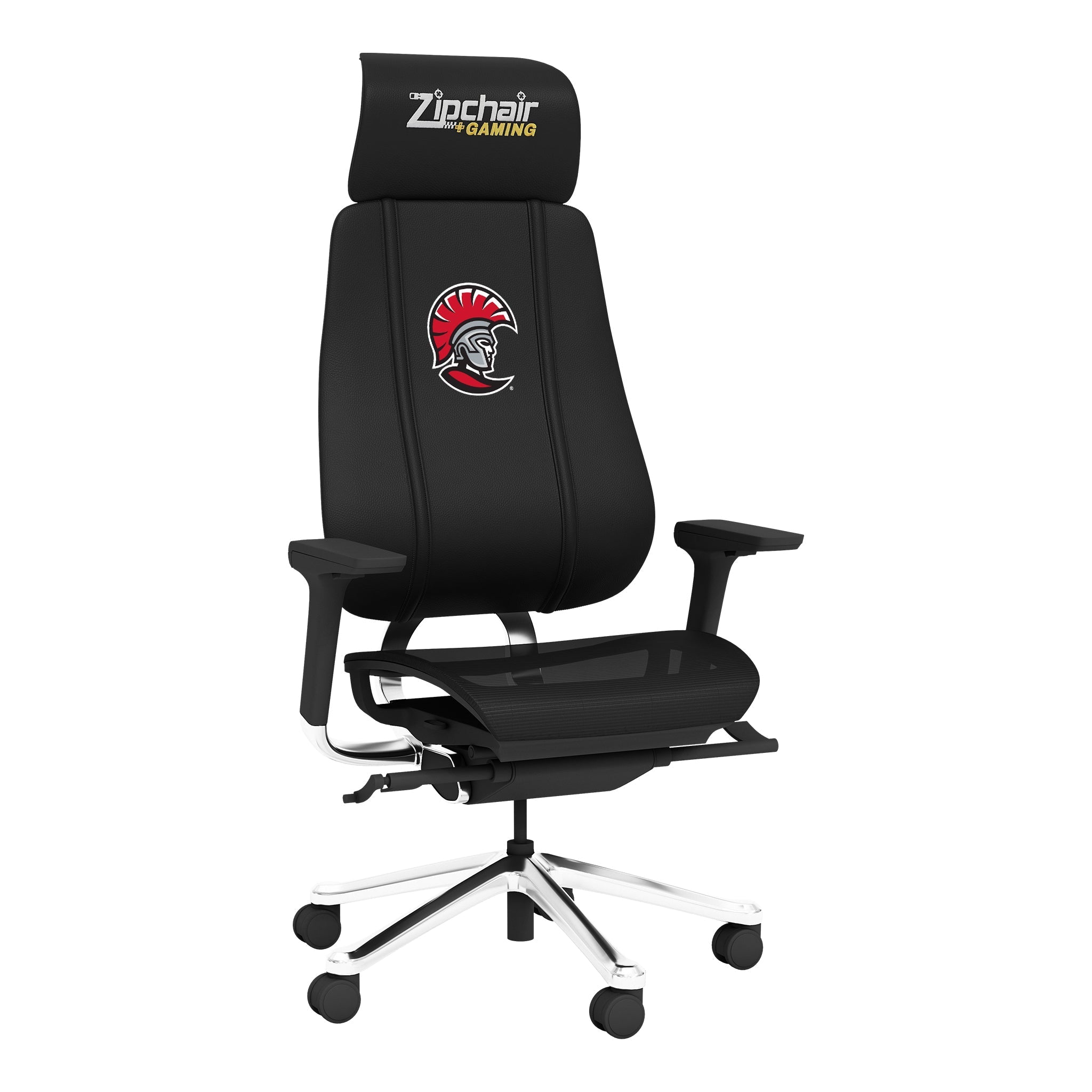 Silla gaming PhantomX Mesh con el logotipo de los Spartans de la Universidad de Tampa