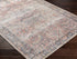Alfombra desgastada lavable de color rosa Dunshaughlin - Oferta