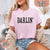 Darlin’ Comfort Colors Tee – Cute Country Girl Shirt, Western Cowgirl Style