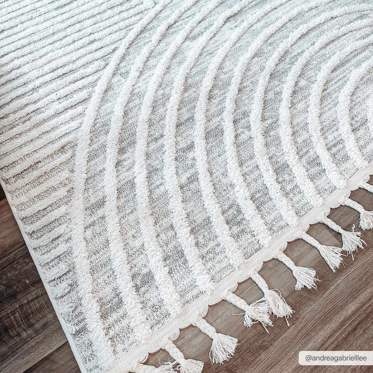 Alfombra texturizada arcoíris de Dauin